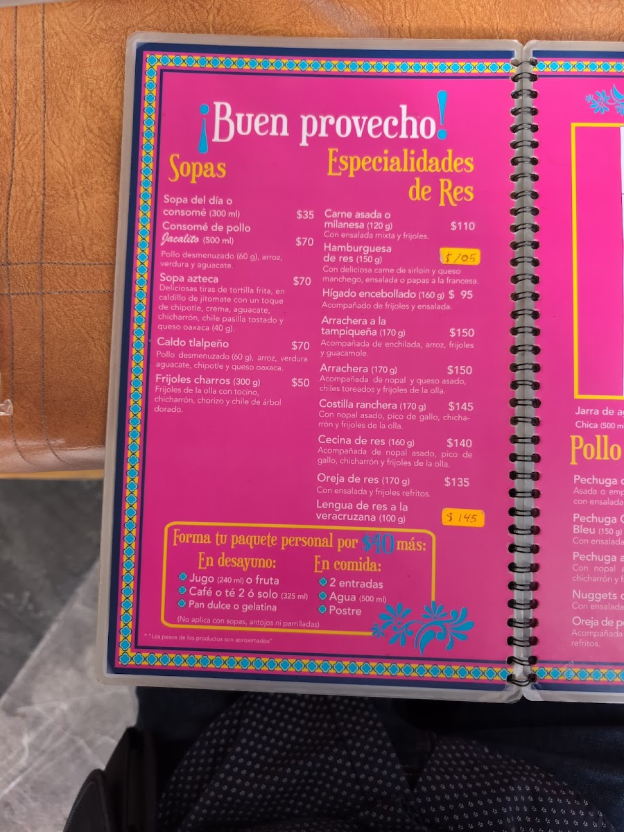 El jacalito restaurante Menu - Image 4