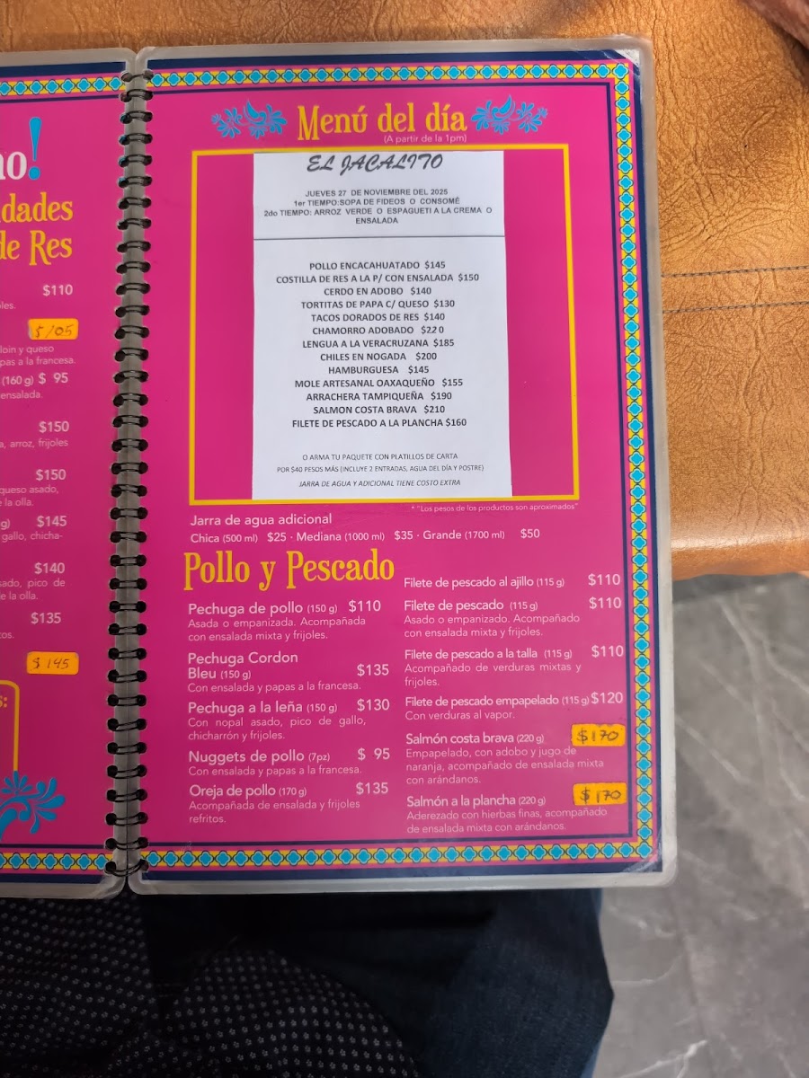 El jacalito restaurante Menu - Image 5