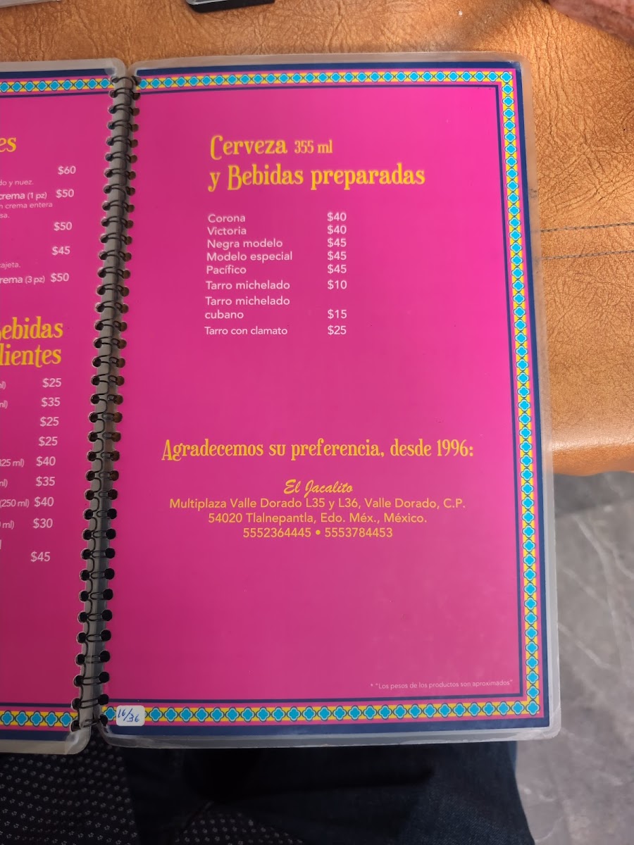 El jacalito restaurante Menu - Image 6